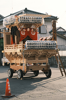 施工実例:山車